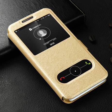 HuaWei Honor 5X Leather Case High Quality With Window View Protector Flip Cover Case For HuaWei Honor 5X Play Mobile Phone