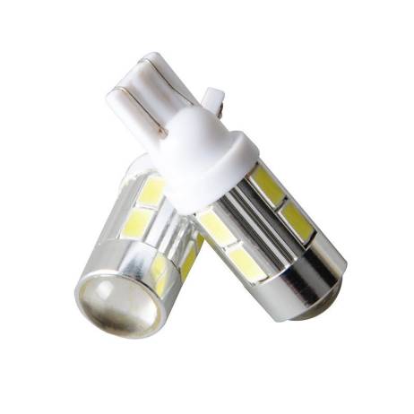 1Pcs 2016 NEWS!Car Auto LED T10 194 W5W no-Canbus 10 smd 5730 cree LED Light Bulb No error led light Car styling Free shipping