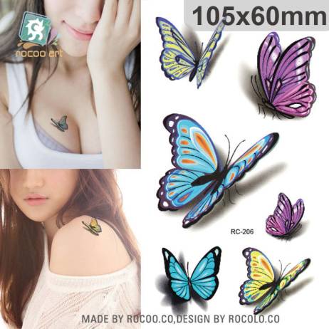 10.5x6cm New sex products Design Fashion Temporary Tattoo Stickers Temporary Body Art Waterproof Tattoo Pattern RC2206