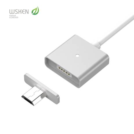 Original WSKEN Magnetic 2A Micro USB Charger Data Cable For Samsung LG HUAWEI Google Moto HTC XIAOMI Magnet Quick Charging