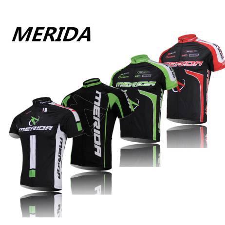 2016 Green Red Merida Cycling clothing /bike sport bicycle road Cycling jersey short sleeve/ Cycling wear/Breathable/quick dry