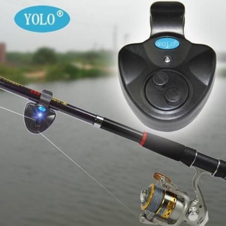 Hot! Universal Fishing Alarm Set Wireless Electronic Fish Bite Alarms Finder LED Light Sound Alert Clip On Rod Carp Tackle Boxes