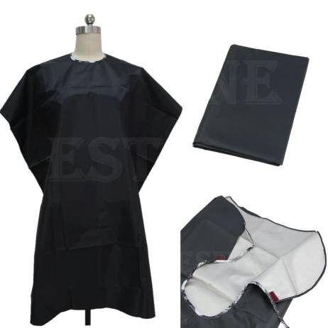 Adult Salon Hair Cut Hairdressing Barbers Hairdresser Cape Gown Cloth Waterproof Free Shipping