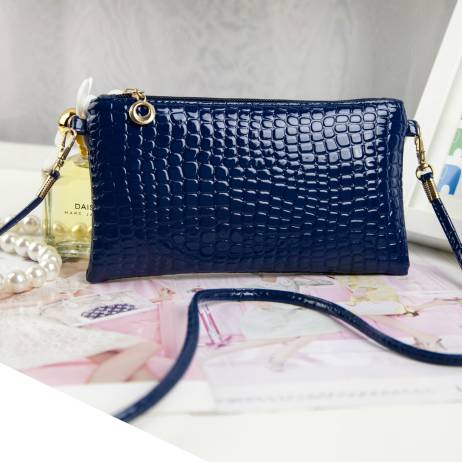 2016 New Woman Bags Handbags Shoulder Bags Direct Selling Mini(<20cm) Single Zipper Flap Women Soft Alligator Polyester Shoulde