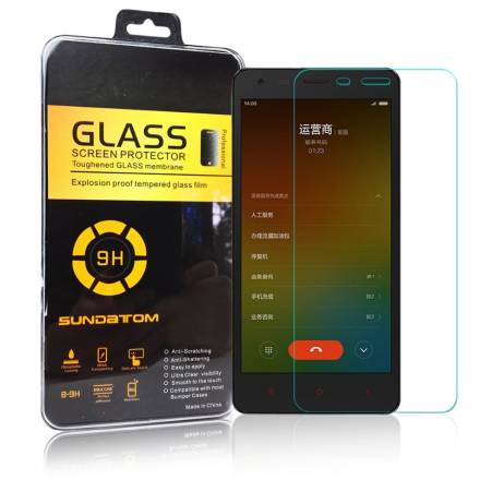 9H 2.5D Premium Tempered Glass Screen Protector Protective Film For Xiaomi Redmi2 redmi red rice hongmi note 2 2S Mi3 Mi4 4C