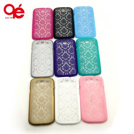 Luxury Damask Vintage Flower Pattern Utral Slim Phone Back Protect Case Cover Shell for Samsung Galaxy S3 i9300 Case Cover