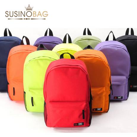 HOT! New Wholesale Campus 10 Colors Backpack High Quality School Backpacks Less Is More School Bags For Teenagers