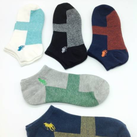 New Arrival men Socks high quality Men's Polo Socks Brand Sport cotton Sock 5 color 10pieces=5pairs=lot,Free Shipping