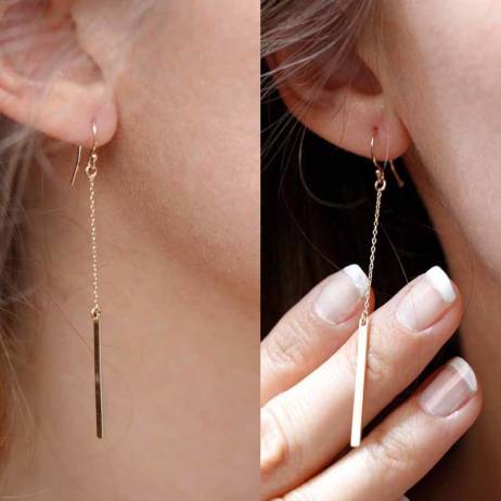 pendientes mujer long earrings for women jewelry brincos orecchini aretes earring brinco drop gold earings stainless steel 2016