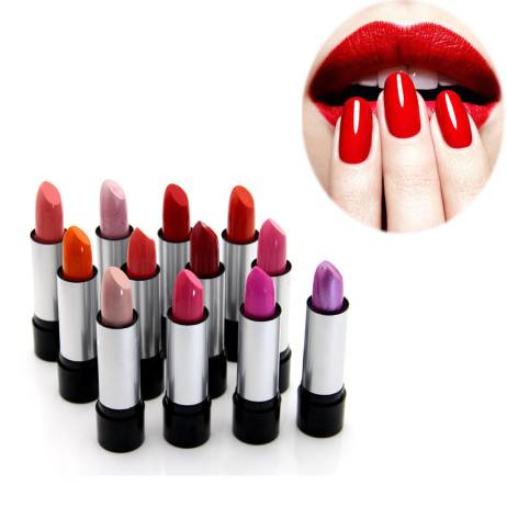 1Pcs High quality13 Colors for Option Matte Lipstick Lip Stick Gloss Balm Lipgloss Batom Moisturizer Long Lasting Maquiagem