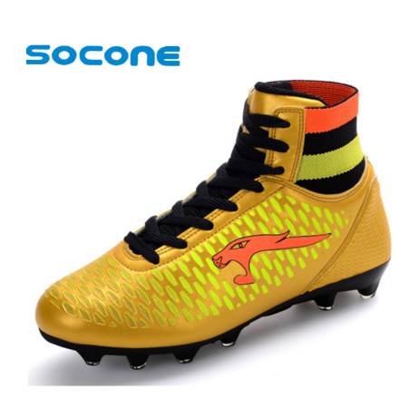 Mens Football Boots Cleats Long Spikes FG Men Soccer Boots Outdoor Training Soccer Shoes Chuteira Futebol Sport Football Shoes