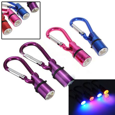 2015 new Cool Flashing LED Collar Tag for Dog Cat Pet Aluminum Waterproof Safety Free shipping
