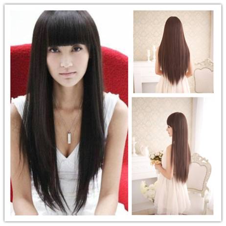 Ohyes 2015 New Arrival Women' Stylish Charming Sexy Wig Womens Long Fashion Natural Straight Wig +Wig Cap