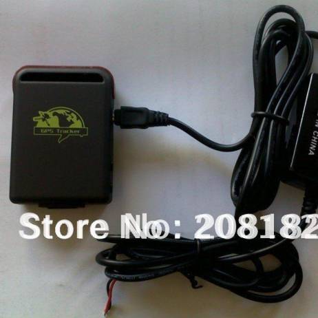 Factory supply! GPS Tracker TK102 with 1 PC Battery + Car Charger, TK102B, simple packing without gift box and wall charger
