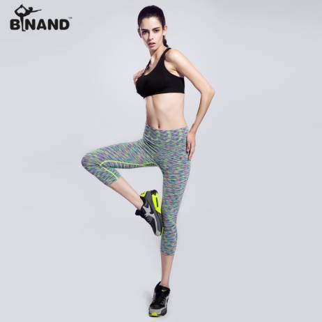 Women'S Yoga Pants Spring Summer Satin Dye Fitness Sports Croped Tight Breathable Quick Dry 6 Colors Running Leggings