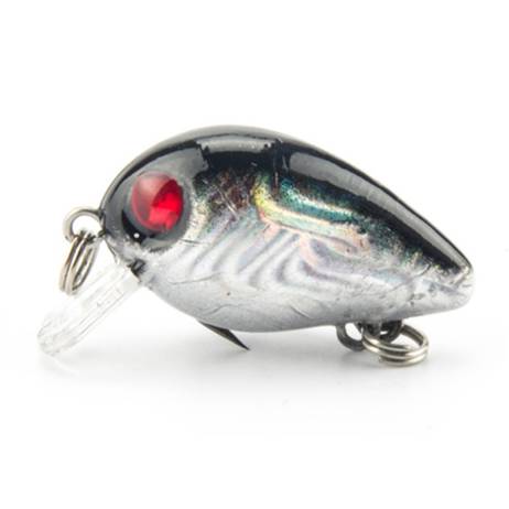 Lowest Price Sale 1pcs 1.5g 3cm Topwater 0.1-0.5m Wobbler Japan Mini Fly Fishing Crankbait Cranks Lure Baits