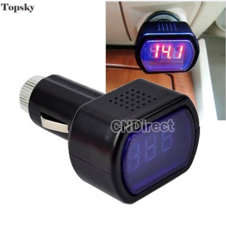Car Tools Black Mini Digital Car Battery Tester LCD Screen Diagnostic Tool DC 12V Voltage Meter Monitor Diagnostic Tool 20