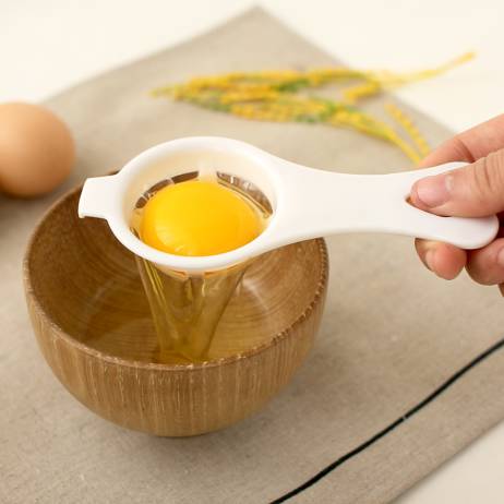 2 pcs/lot Free Shipping Eco Friendly Good Quality Egg Yolk White Separator Egg Divider Egg Tools PP Food Grade Material