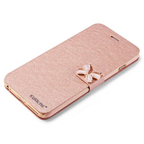 2016 Luxury Fashion Butterfly Built-in Card slot Silk pattern 4.7 inch Stand Flip Leather Mobile Phone Case For iPhone 6 6S