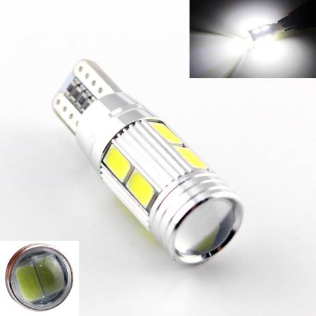 1X car styling Car Auto LED T10 194 W5W Canbus 10 smd 5630 cree LED Light Bulb No error led light parking T10 LED Car Side Light