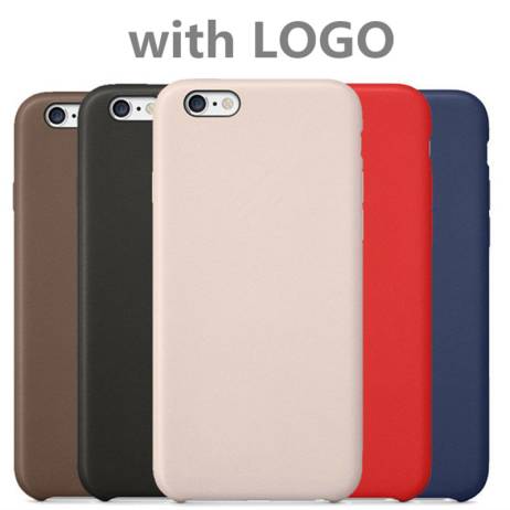 Luxury Leather Official Original 1:1 Copy Cases Coque For Apple iPhone 6 6S 4.7 / 6 6S Plus 5.5 inch 5 5S SE Back Coque Cover