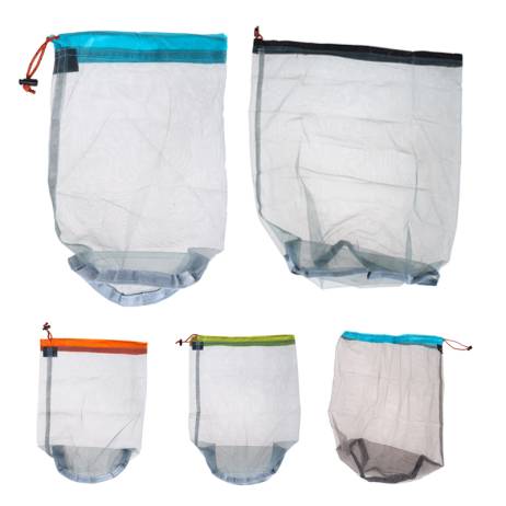 New Arrival Free Shipping Tavel Camping Sports Ultralight Mesh Stuff Sack Drawstring Storage Bag Outdoor Tool H1E1