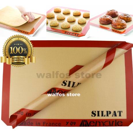 420*295*0.8 mm silpat silicone baking mat silpat pastry mat silpat macaroon oven liner cookie baking sheet silpat baking sheet