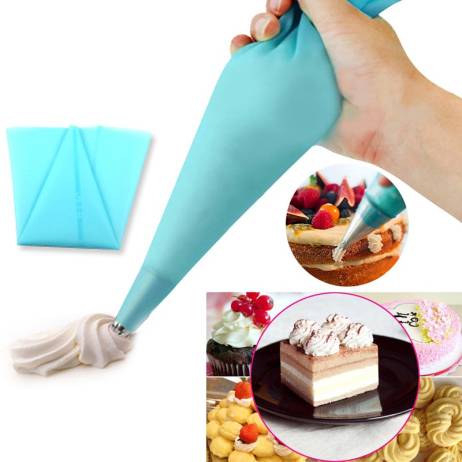 30cm Silicone Pastry Cake tool Decorating Cream Icing Piping Bag cozinha Styling Tool Bakery Dessert Baking Kitchen Accessories