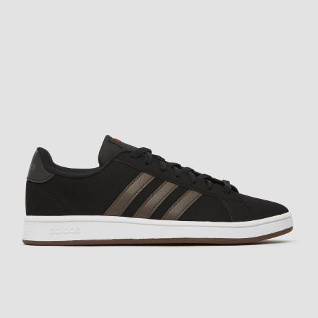 Adidas Grand Court Base Sneakers Zwart Bruin Heren Heren