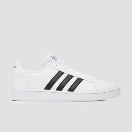 Adidas Grand Court Sneakers Wit Zwart Kinderen Kinderen