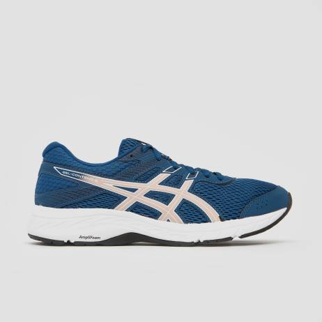 Asics gel-contend 6 hardloopschoenen blauw/roze dames