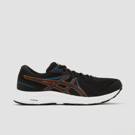 asics-gel-contend-7-hardloopschoenen-zwart-oranje-heren(5999)