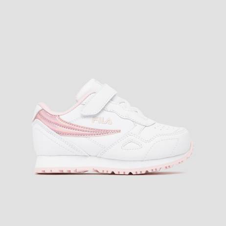 Fila Euro Jogger 4 Sneakers Wit Roze Kinderen
