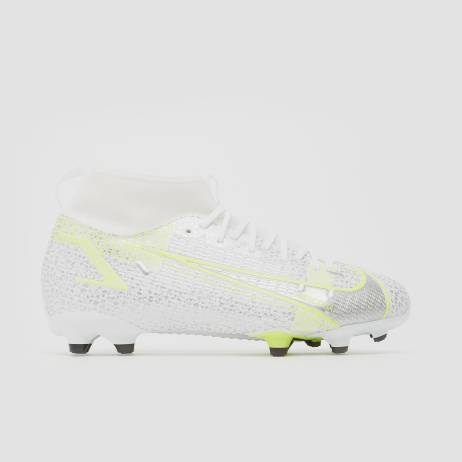 Nike Mercurial Superfly 8 Academy Mg Voetbalschoenen Wit Zwart Kinderen
