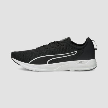 Puma accent hardloopschoenen zwart/wit heren