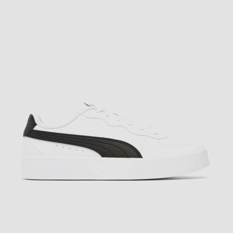 Puma Skye Clean Sneakers Wit Zwart Dames