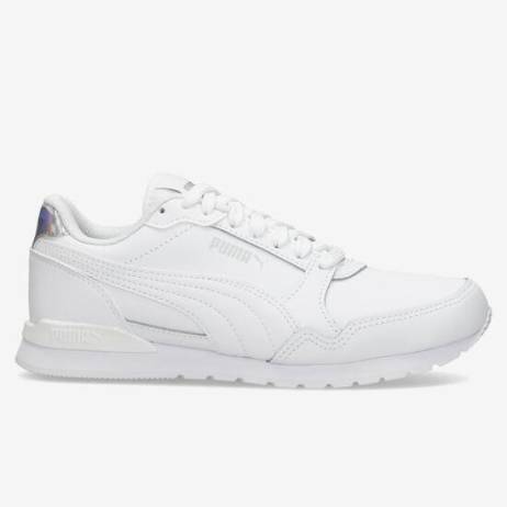 Puma St Runner V3 Iridiscent Sneakers Wit Kinderen