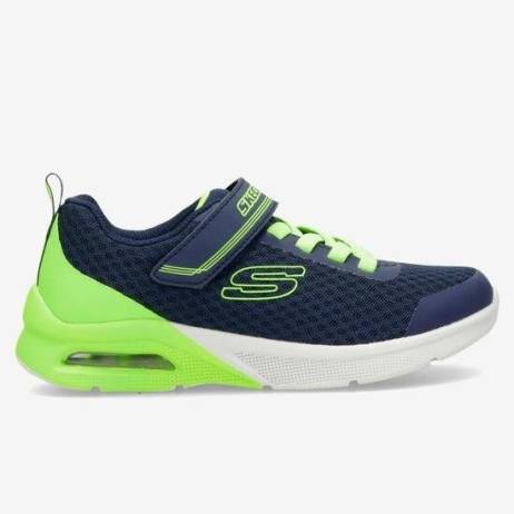 Skechers Microspec Max Sneakers Blauw Kinderen