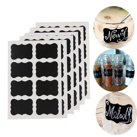 48pcs/Lot Black Chalk Pen Chalkboard Stic...