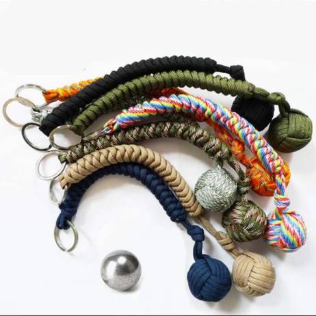 EDC Monkey Fist Steel Ball For Girl Perso...