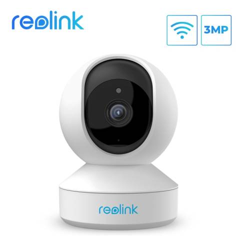 Reolink 3MP indoor ip camera WiFi Pan&Tilt 2-way audio remote access SD card slot home security camera E1