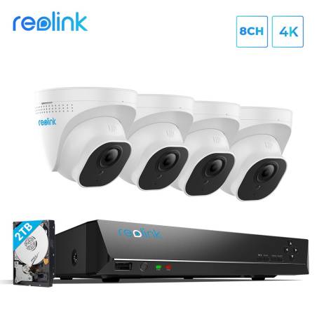 Reolink 4K security camera system 8MP 8ch...