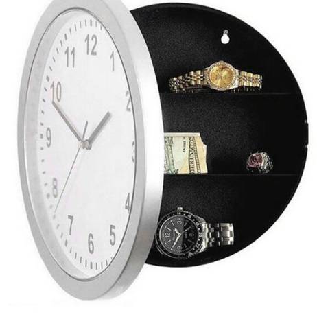Jewelry Clock Safe Creative Money Wall Cl...