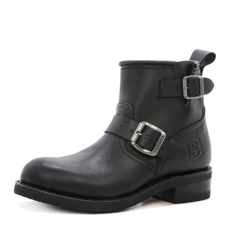 Sendra 2976 Zwarte Enkellaars Maat 36