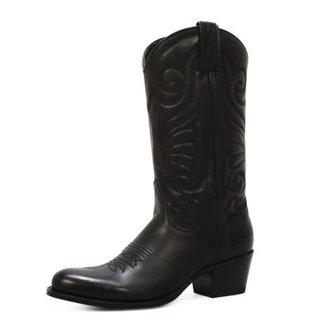 Sendra Cowboylaarzen 11627 Zwart Maat 36