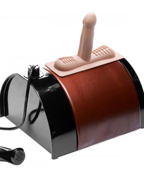 Saddle Deluxe Sexmachine Met 2 Opzetstukken