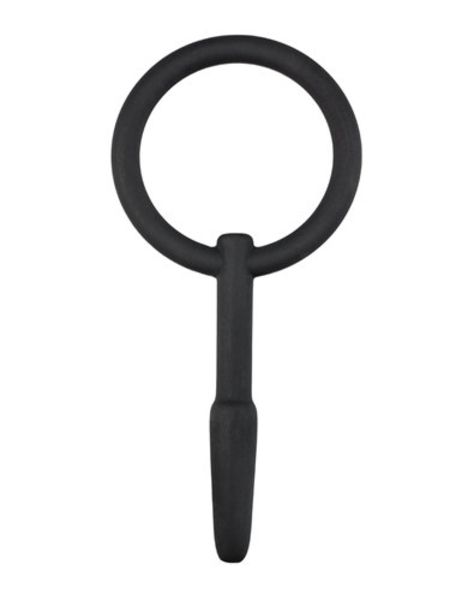 holle-siliconen-penisplug-met-grote-trekring-zwart(795)
