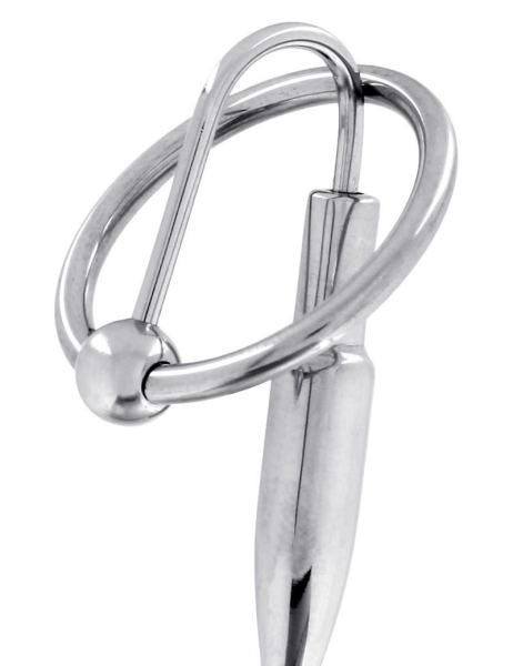 Roestvrij Stalen Penisplug Met Eikelring 28 Of 30 Mm 28 Mm 