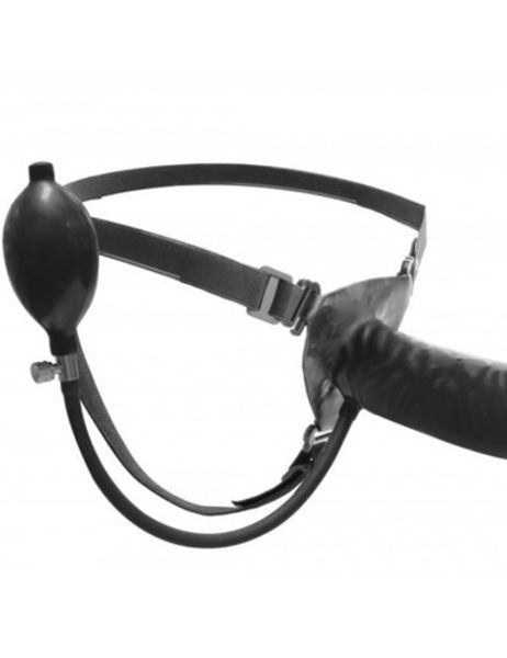 Expander Opblaasbare Strap On Zwart