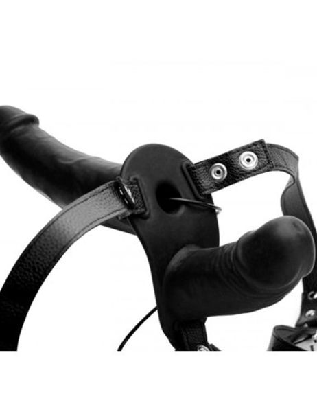 Power Pegger Dubbele Strap On Vibrator